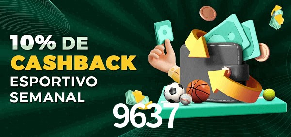 10% de bônus de cashback na 9637