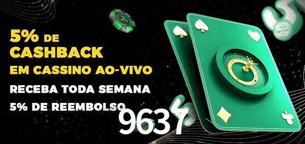 Promoções do cassino ao Vivo 9637